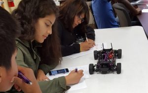 Exploring Engineering students exploring race engineering
