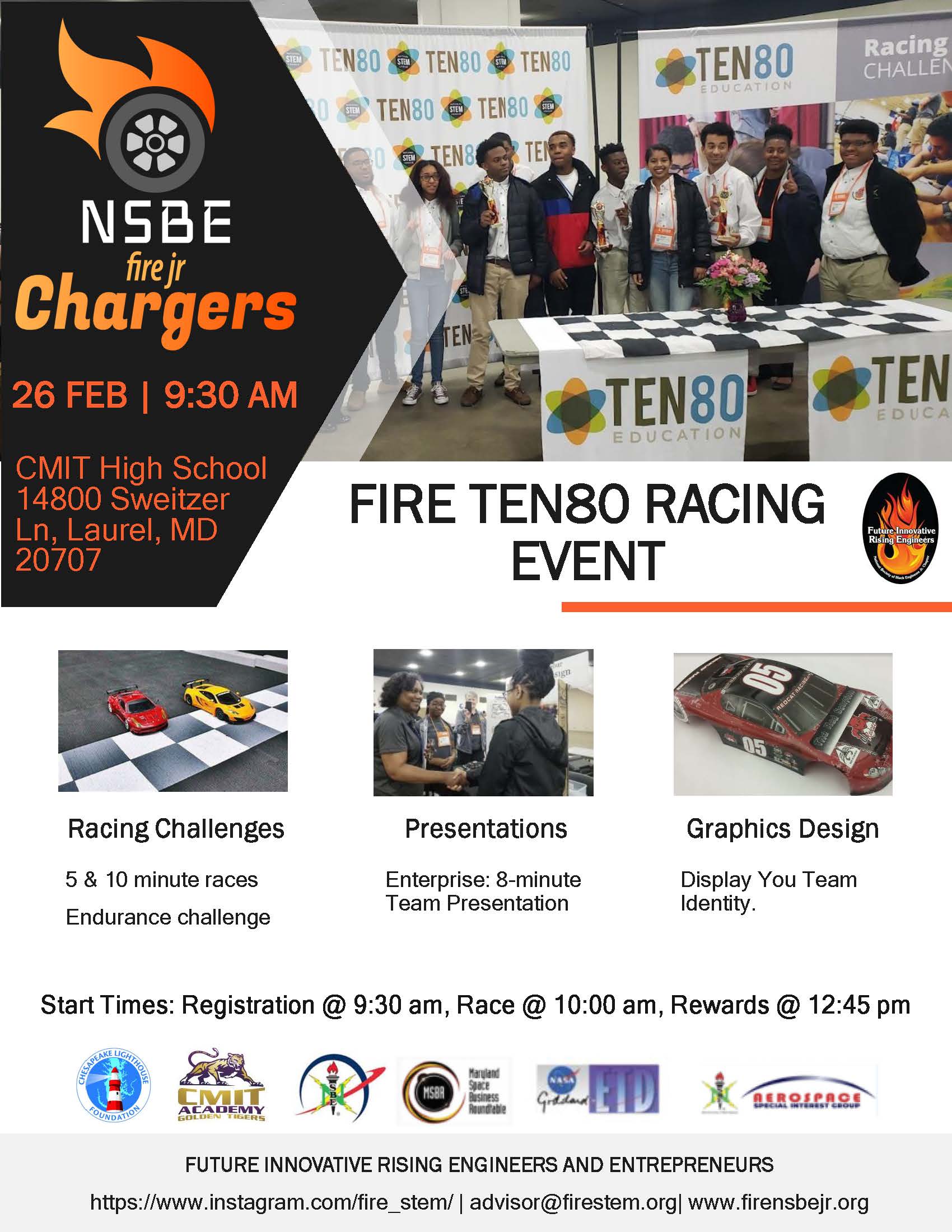 FIRE Ten80 Racing 2022 Race Event