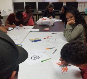 Exploring Engineering students designing their team logos
